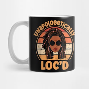 Unapologetically Loc'd Black History Queen Melanin Loc'd Mug